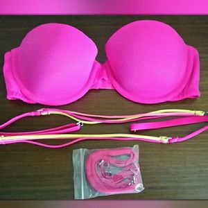 PINK by VS Multi-Way Demi 32B Strapless Bra